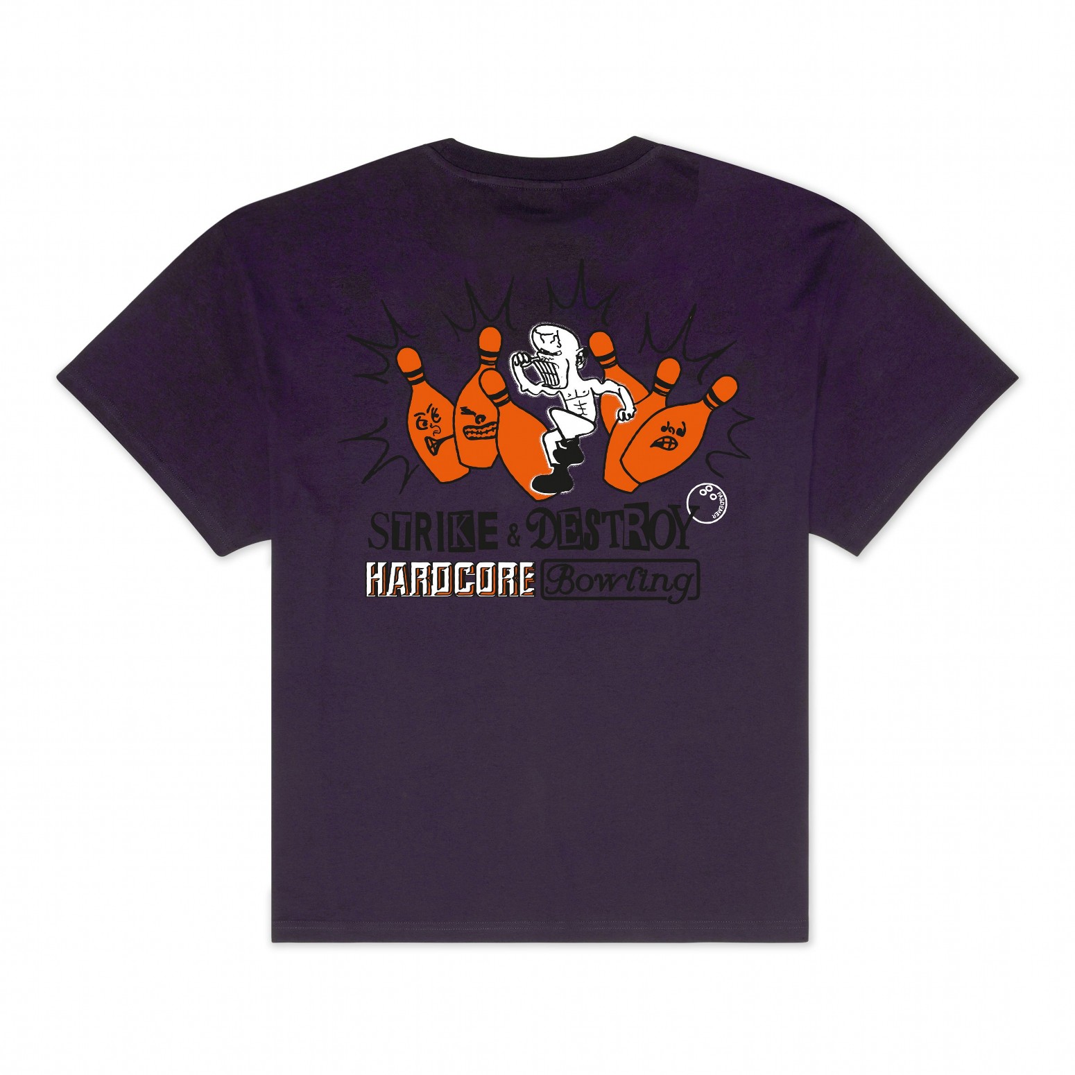 PAS DE MER/ѥɥBOWLING T-SHIRT T / PURPLE