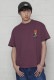 PAS DE MER/ѥɥBOWLING T-SHIRT T / PURPLE