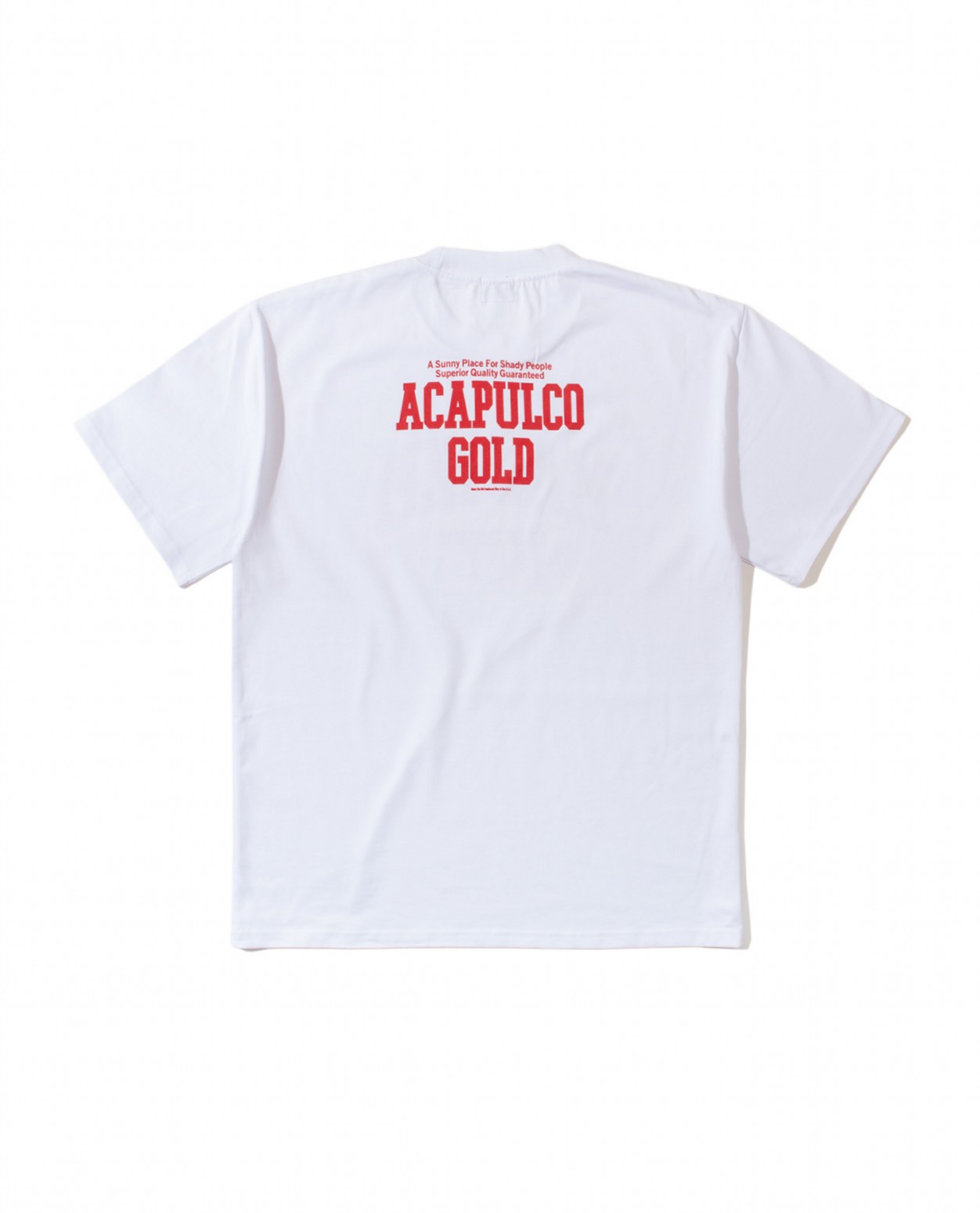 ��ACAPULCO GOLD/�����ץ륳 ������ɡ�ALL WE DO TEE T����� / WHITE