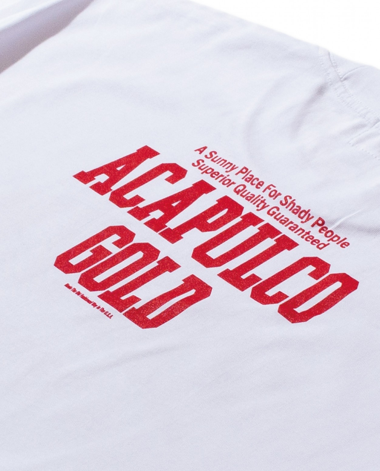 ��ACAPULCO GOLD/�����ץ륳 ������ɡ�ALL WE DO TEE T����� / WHITE