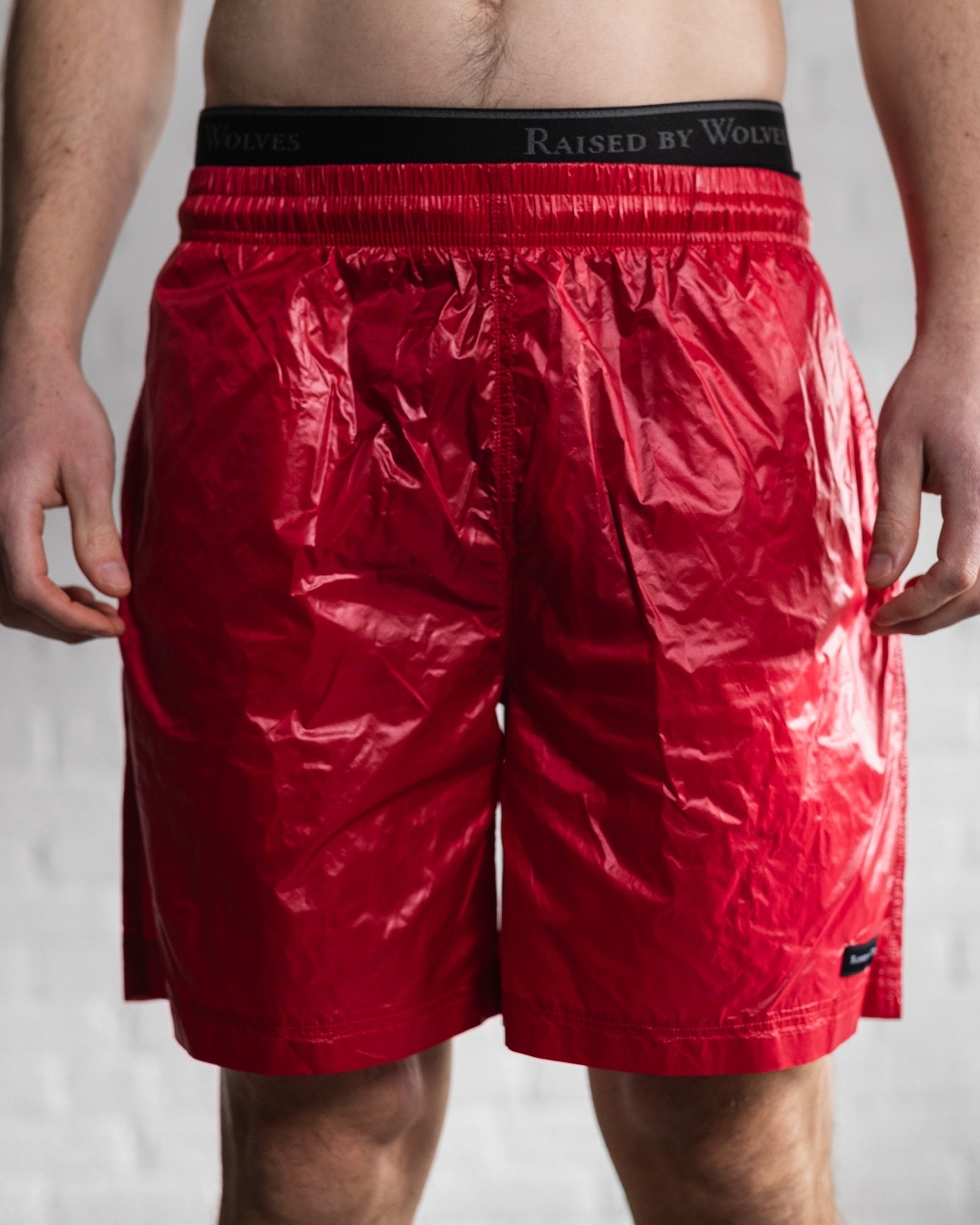 RAISED BY WOLVES/쥤ɥХ֥ULTRALIGHT RIPSTOP SHORTS 硼ȥѥ / RED å