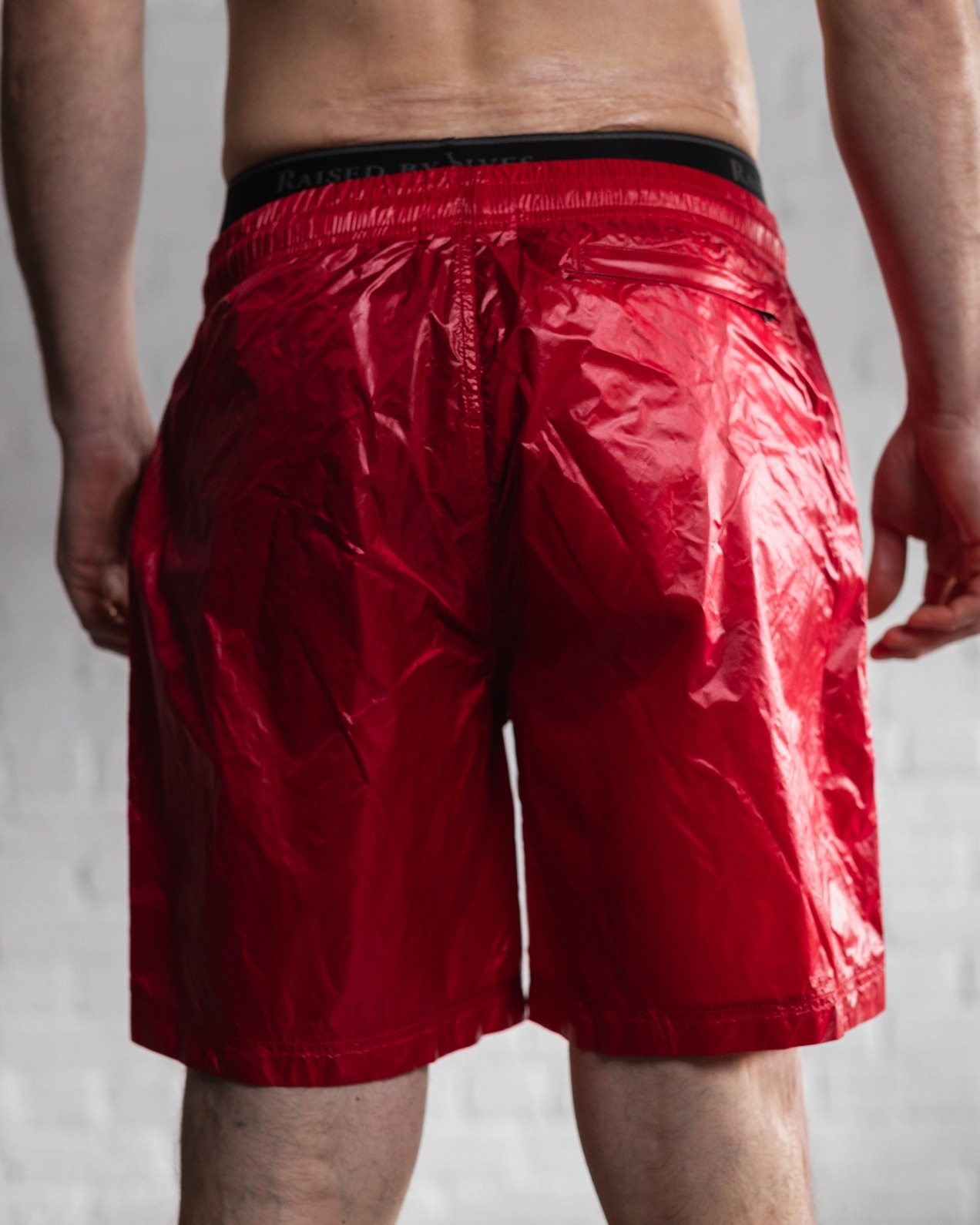 RAISED BY WOLVES/쥤ɥХ֥ULTRALIGHT RIPSTOP SHORTS 硼ȥѥ / RED å