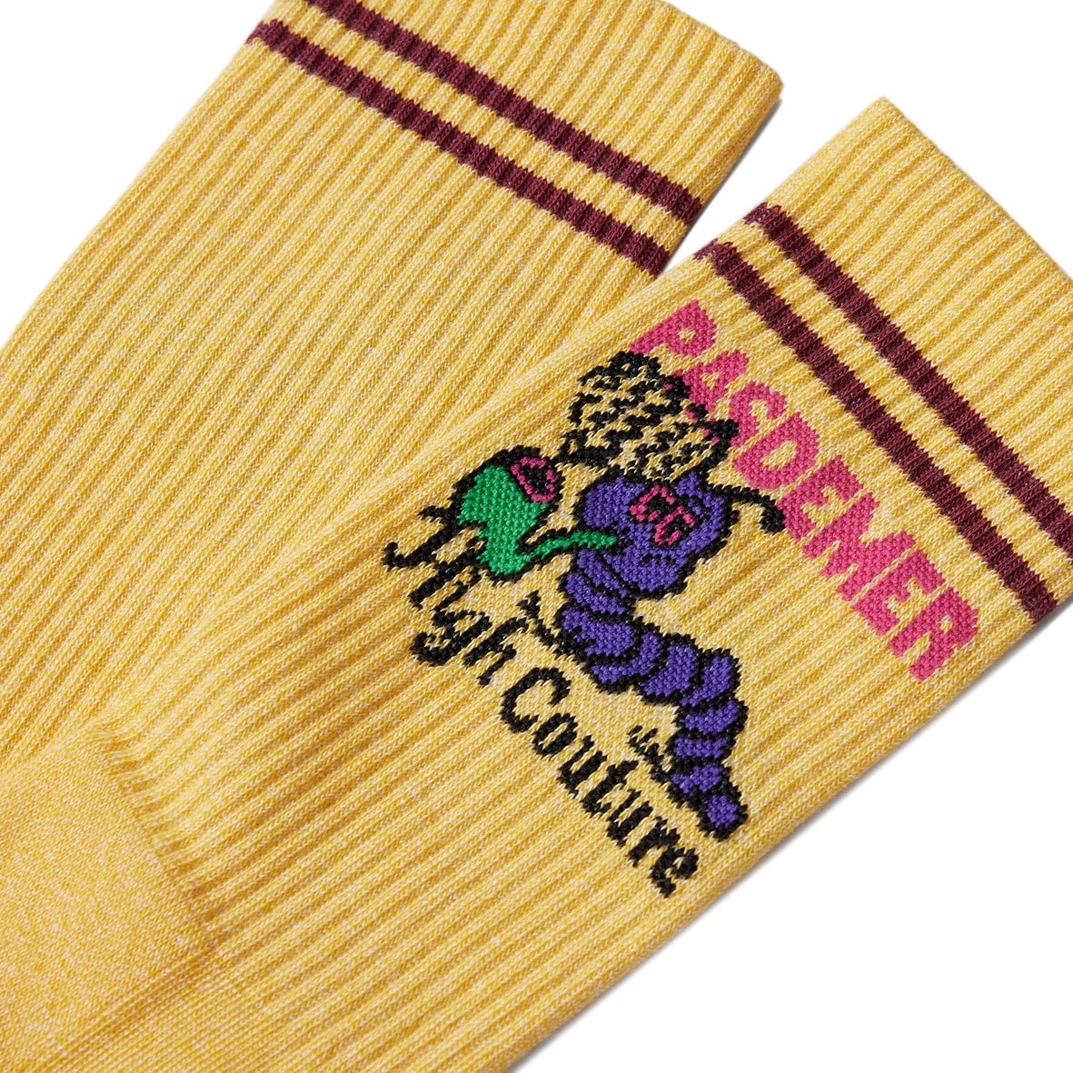 ��PAS DE MER/�ѥɥ����HIGH COUTURE SOCKS ���å��� / MUSTARD