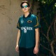 PLEASURES/ץ쥸㡼IUTER/CARLO SOCCER JERSEY å㡼 / DARK GREEN