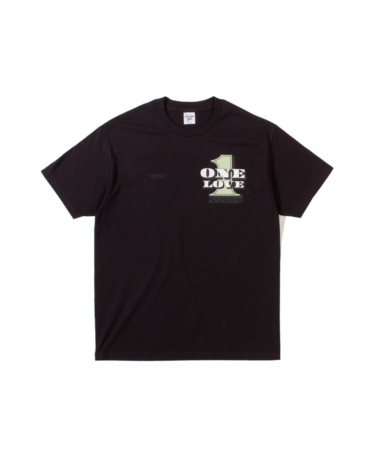 ��ACAPULCO GOLD/�����ץ륳 ������ɡ�ONE LOVE TEE T����� / BLACK