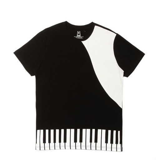 TEE LIBRARY/ƥ饤֥꡼PLAY YOUR PIANO T / WHITE ۥ磻  & BLACK ֥å 