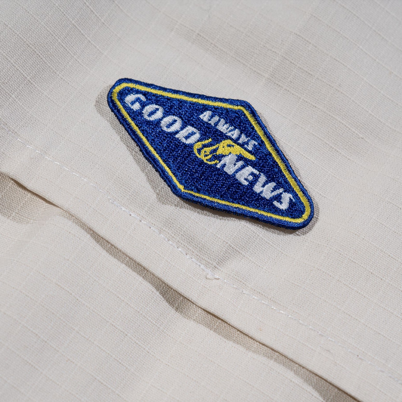 PAS DE MER/ѥɥGOOD NEWS SHIRT Ĺµ / CREAM