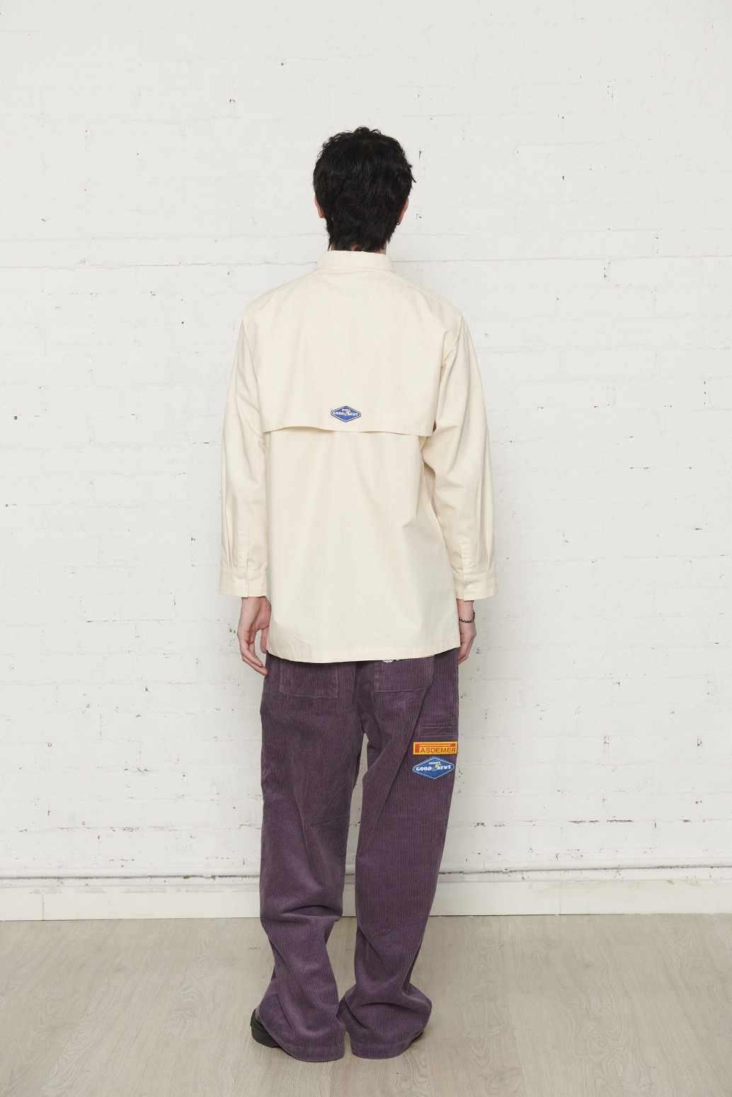 PAS DE MER/ѥɥGOOD NEWS SHIRT Ĺµ / CREAM