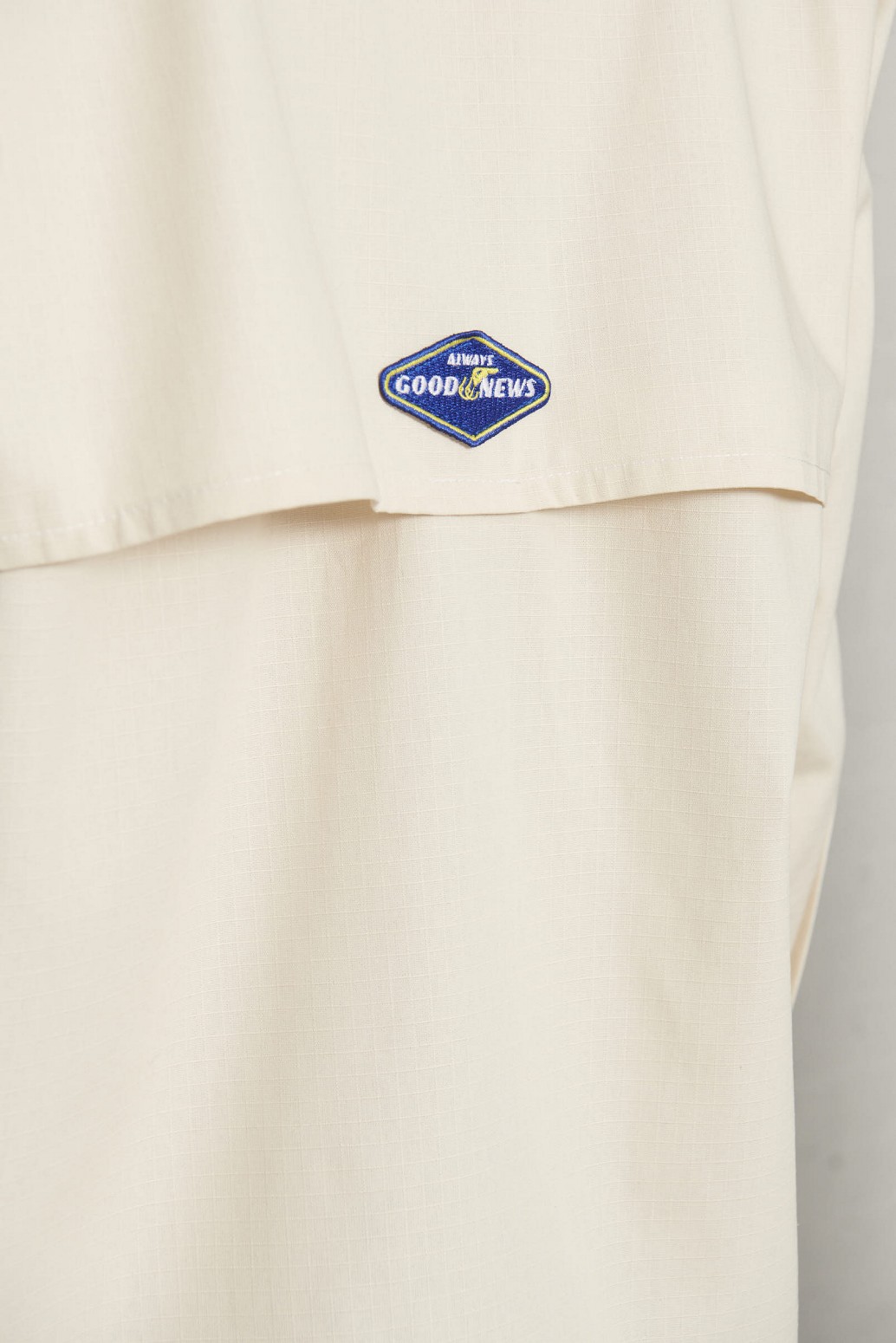 PAS DE MER/ѥɥGOOD NEWS SHIRT Ĺµ / CREAM