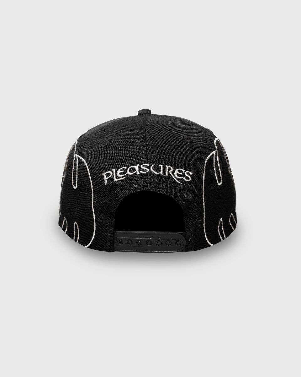 ��PLEASURES/�ץ쥸�㡼����AFTERLIFE SNAPBACK ����å� / BLACK