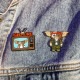 ��HANCHOLO/�ϥ������ߥ�������GIZMO RAMBO ENAMEL PIN �ԥ�Хå� / 