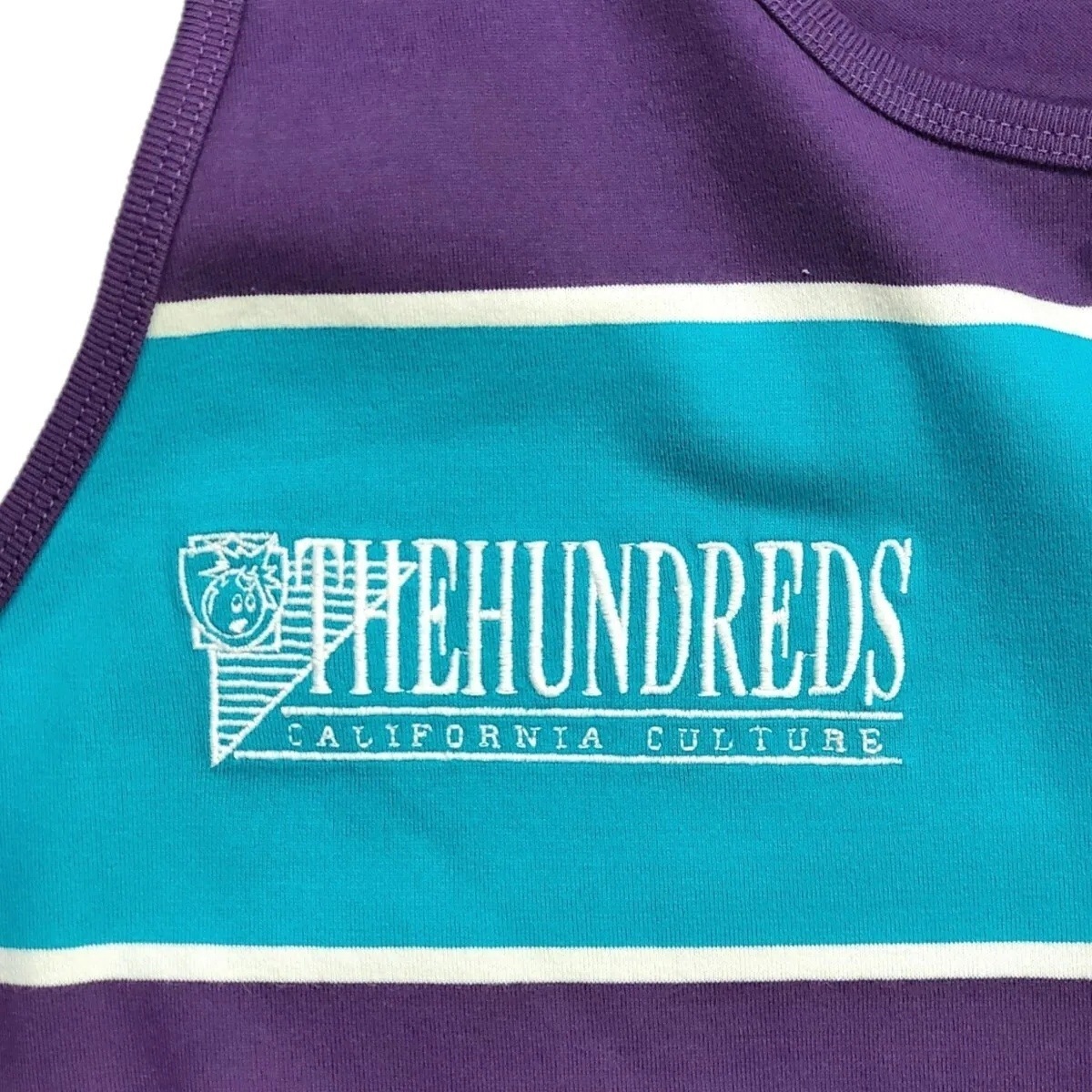 THE HUNDREDS/ϥɥåġM-HO TANK 󥯥ȥå / PURPLE/SKY BLUE