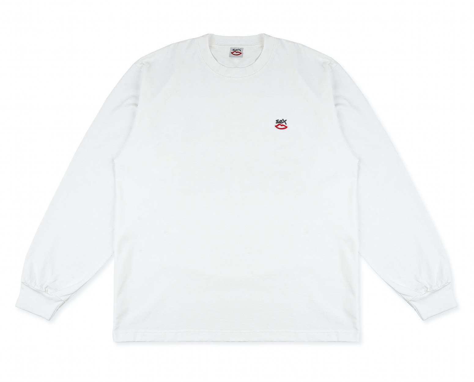 SEX SKATEBOARDS/åȥܡɡMINI EMBROIDERED LOGO  ĹµT / WHITE