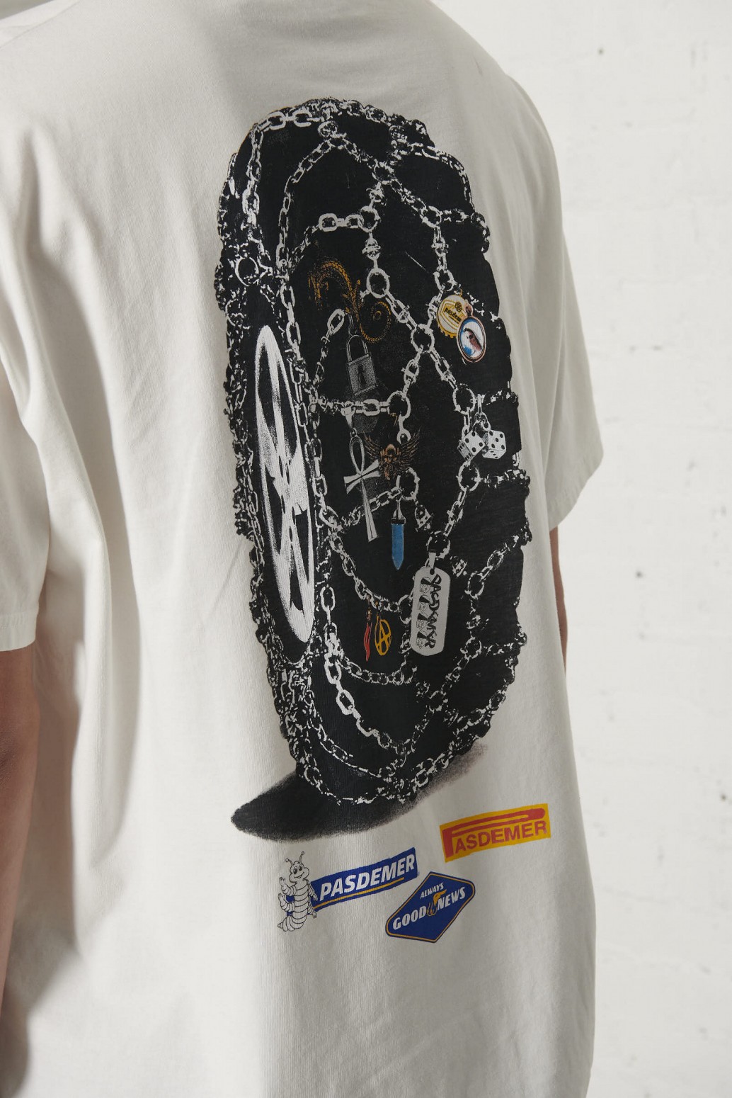 PAS DE MER/ѥɥGOOD NEWS T-SHIRT T / WHITE