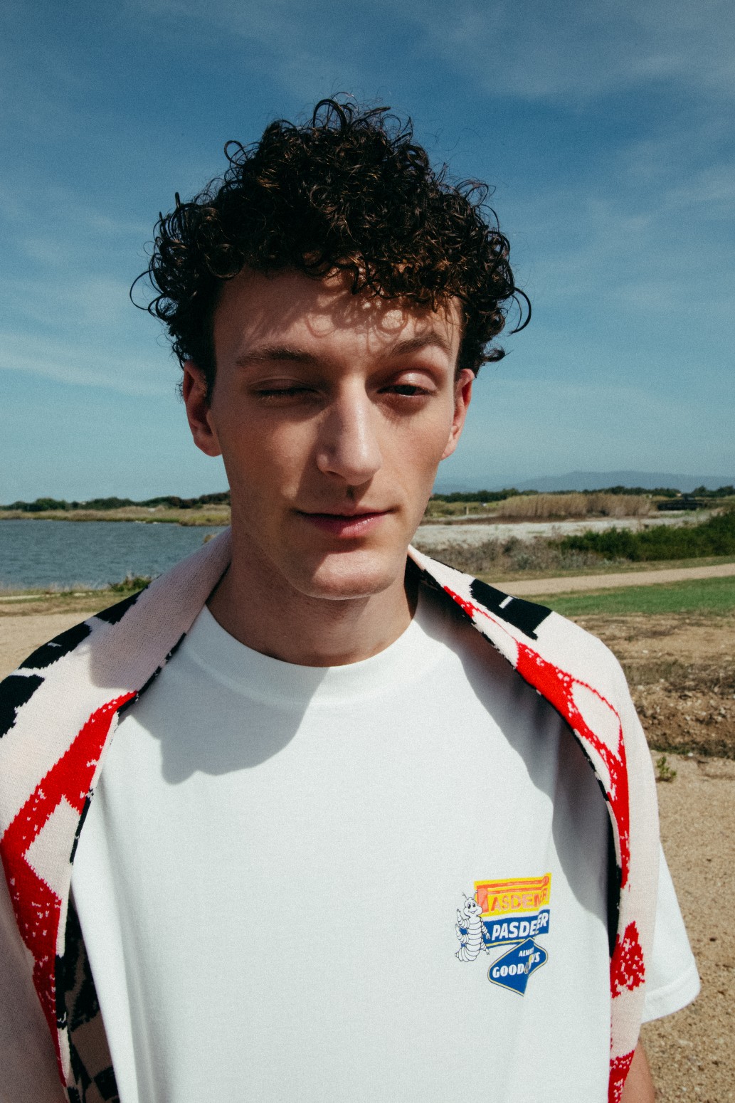 PAS DE MER/ѥɥGOOD NEWS T-SHIRT T / WHITE