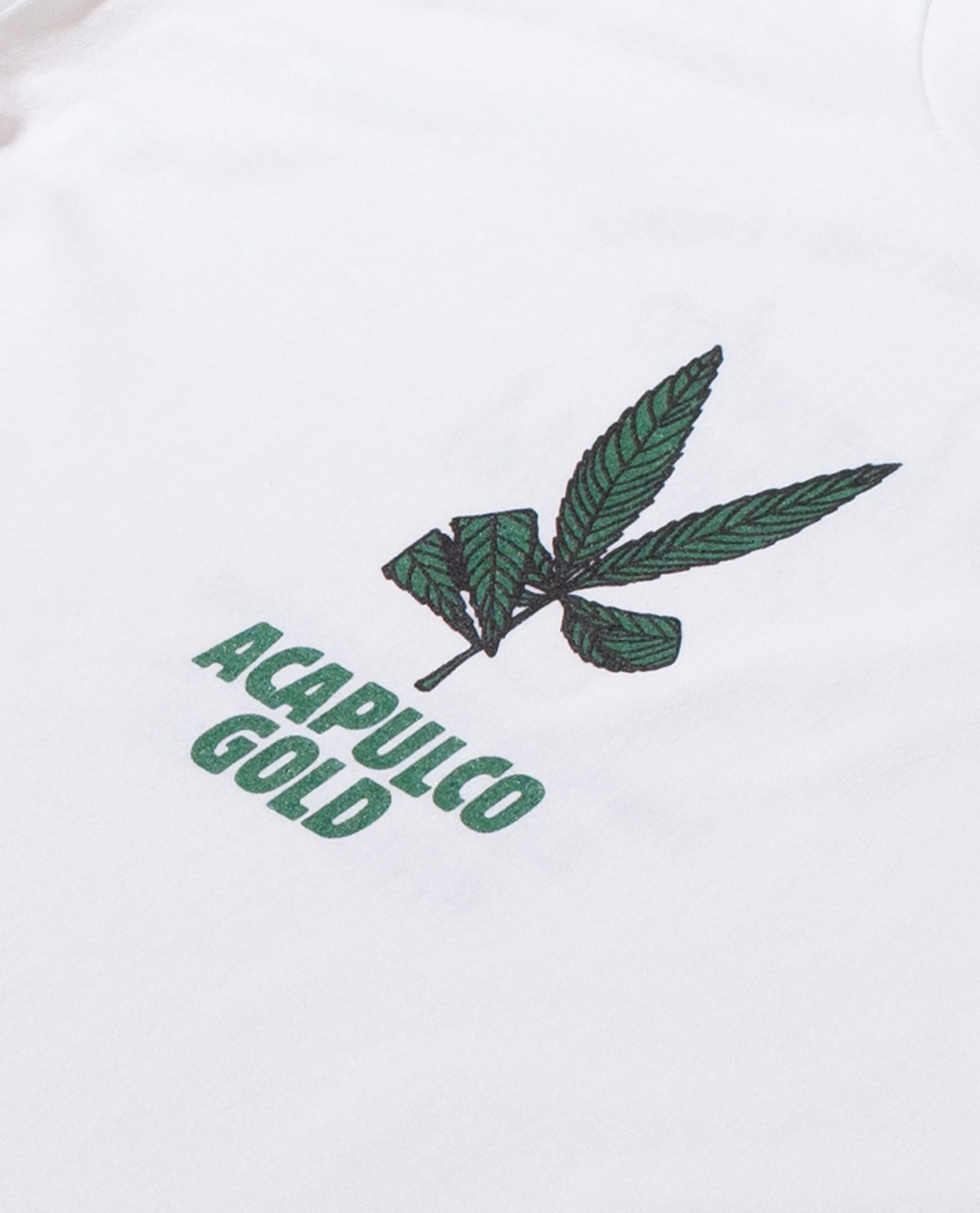 ��ACAPULCO GOLD/�����ץ륳 ������ɡ�GIVE PEACE A CHANCE TEE T����� / WHITE