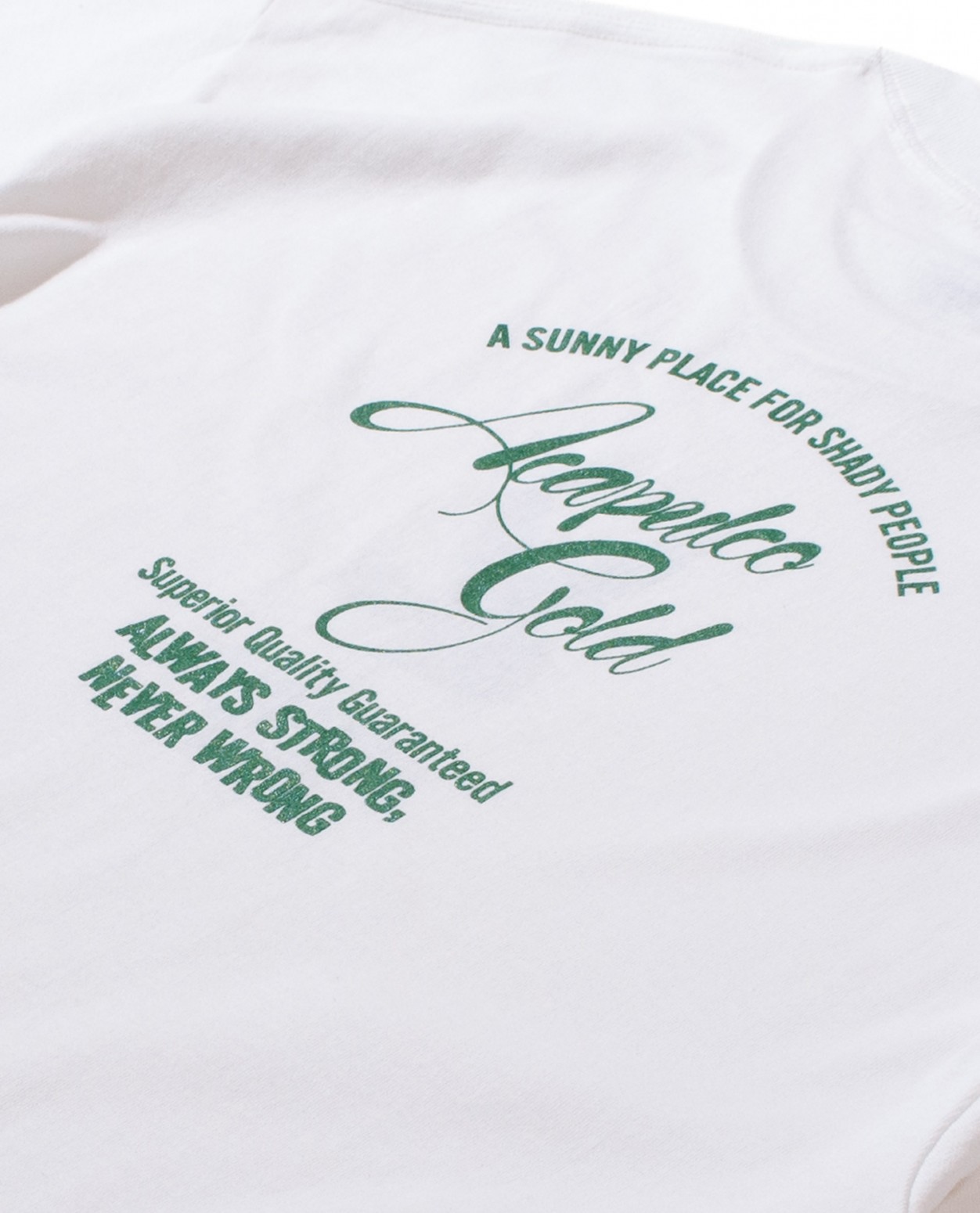 ��ACAPULCO GOLD/�����ץ륳 ������ɡ�GIVE PEACE A CHANCE TEE T����� / WHITE