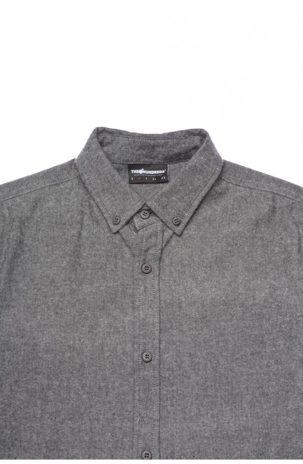 ��THE HUNDREDS/�����ϥ�ɥ�åġ�RANDY LS FLANNEL / BLACK �֥�å� ��