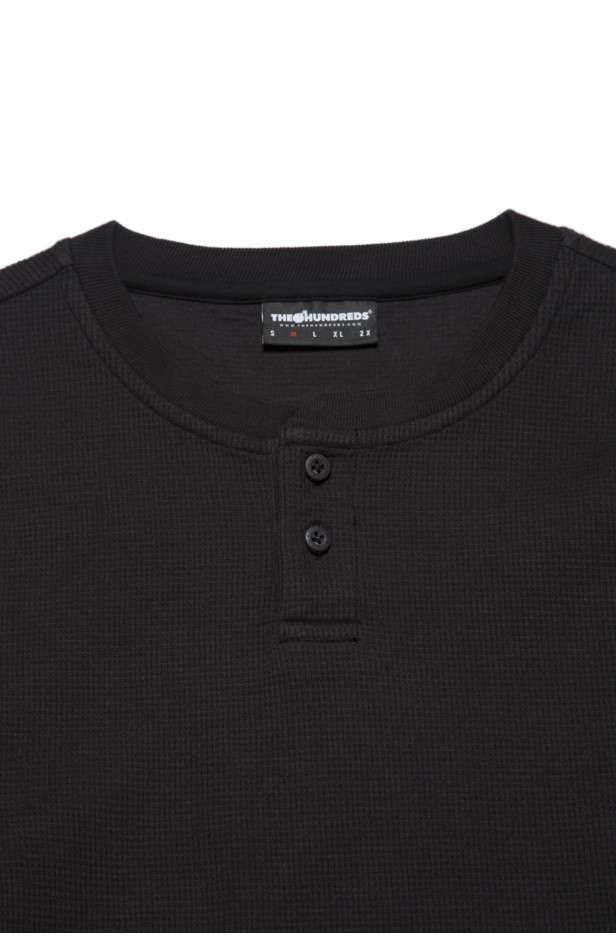 ��THE HUNDREDS/�����ϥ�ɥ�åġ�CLEMENT LS HENLEY / BLACK �֥�å� ��