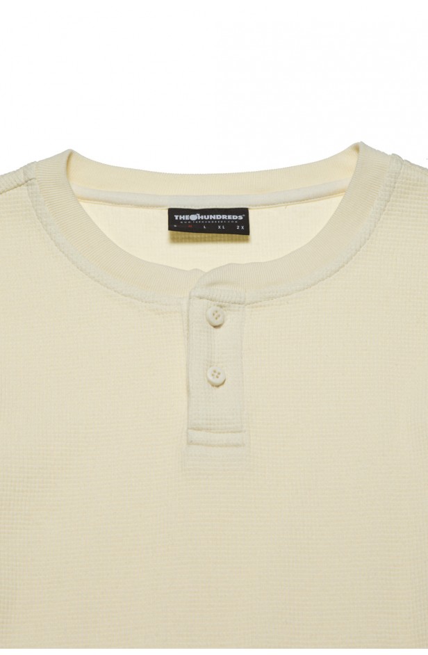 THE HUNDREDS/ϥɥåġCLEMENT LS HENLEY / OFF WHITE