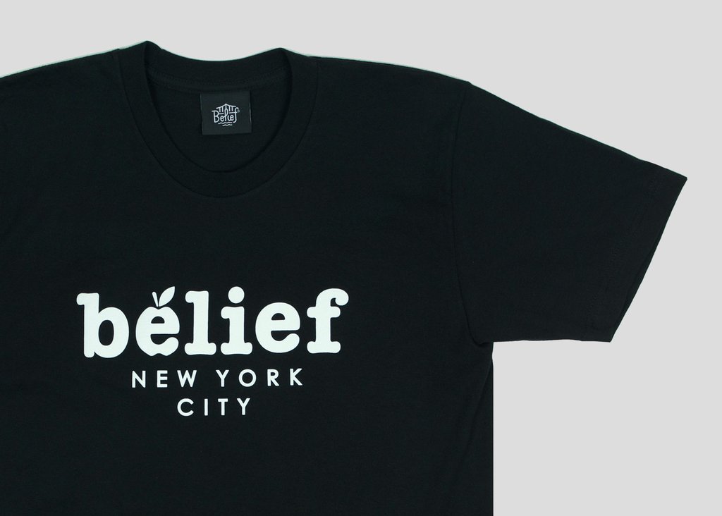 BELIEF NYC/ӥ꡼ե˥塼衼MARKET T-SHIRT T / BLK ֥å 