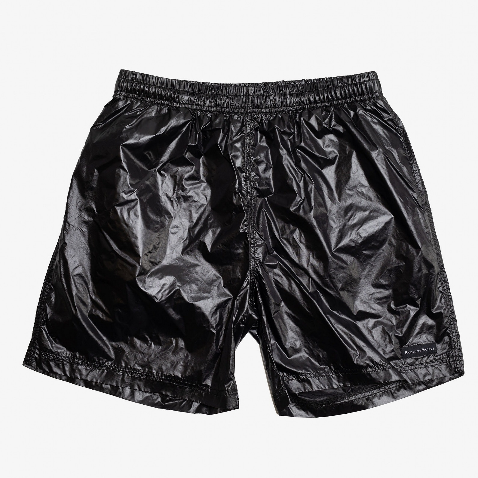 RAISED BY WOLVES/쥤ɥХ֥ULTRALIGHT RIPSTOP SHORTS 硼ȥѥ / BLACK ֥å