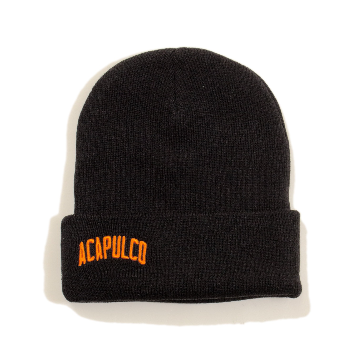 ��ACAPULCO GOLD/�����ץ륳 ������ɡ�VARSITY LOGO BEANIE �˥å�˹ / BLACK �֥�å�