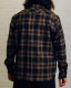 RAISED BY WOLVES/쥤ɥХ֥PLAID FLANNEL SHIRT Ĺµ / COFFEE