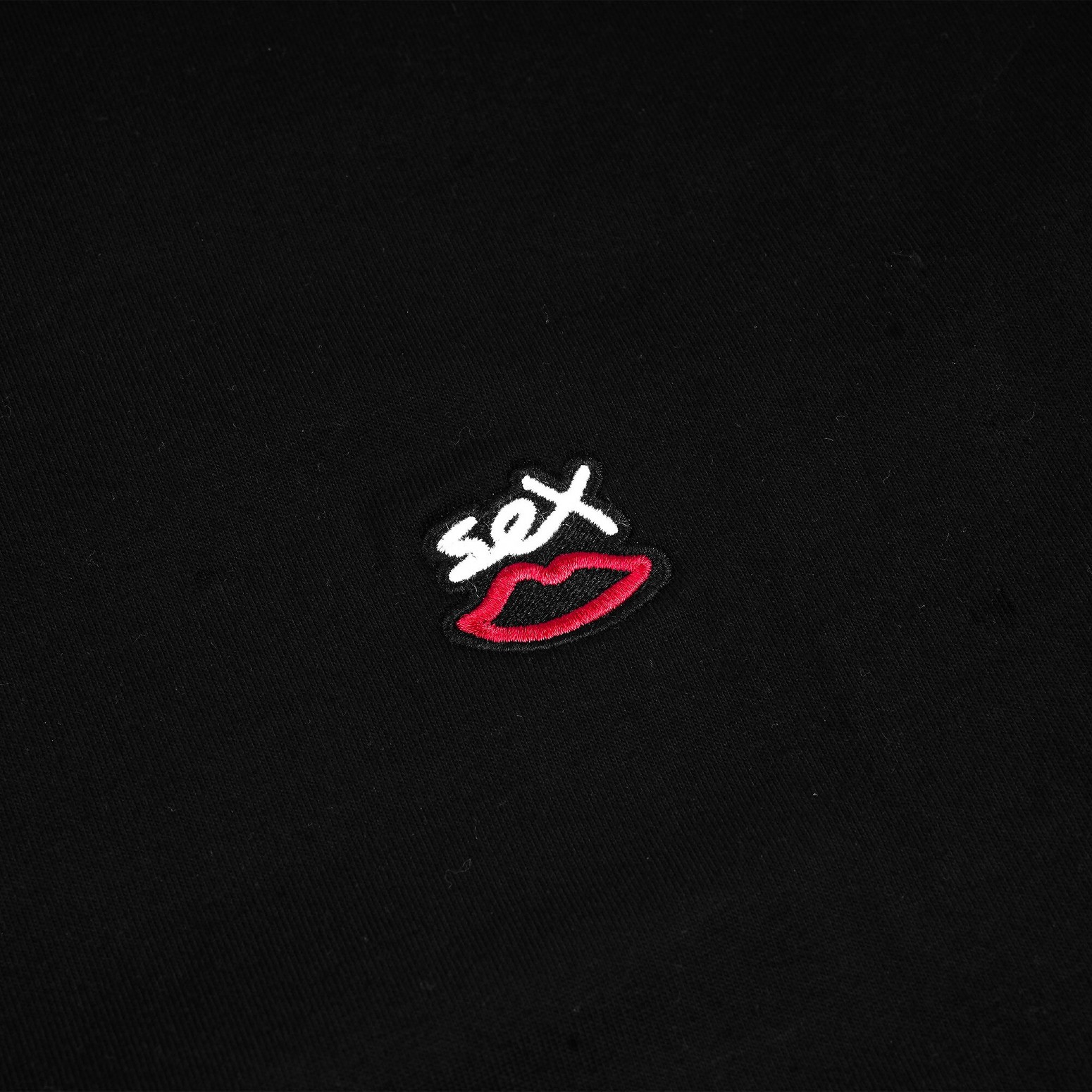 SEX SKATEBOARDS/åȥܡɡMINI EMBROIDERED LOGO  ĹµT / BLACK