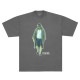 PLEASURES/ץ쥸㡼THE BIG LEBOWSKIDUDE T-SHIRT T / CHARCOAL