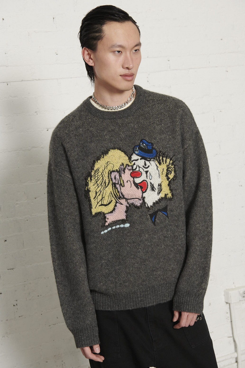 PAS DE MER/ѥɥHARD TIMES JUMPER  / GREY