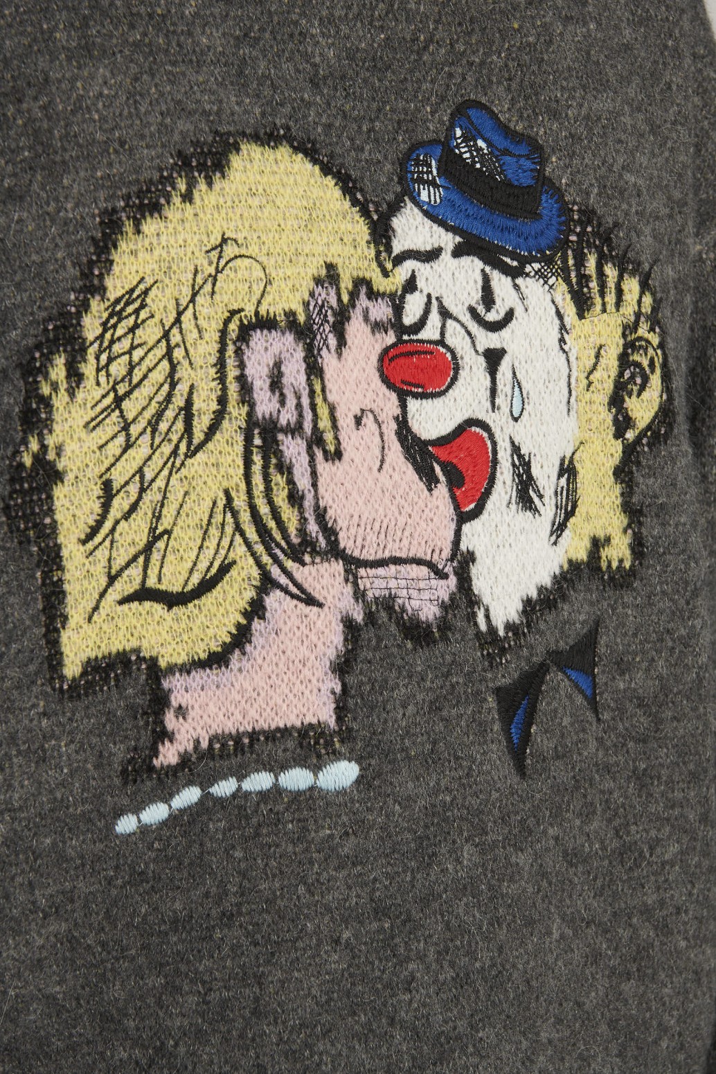 PAS DE MER/ѥɥHARD TIMES JUMPER  / GREY