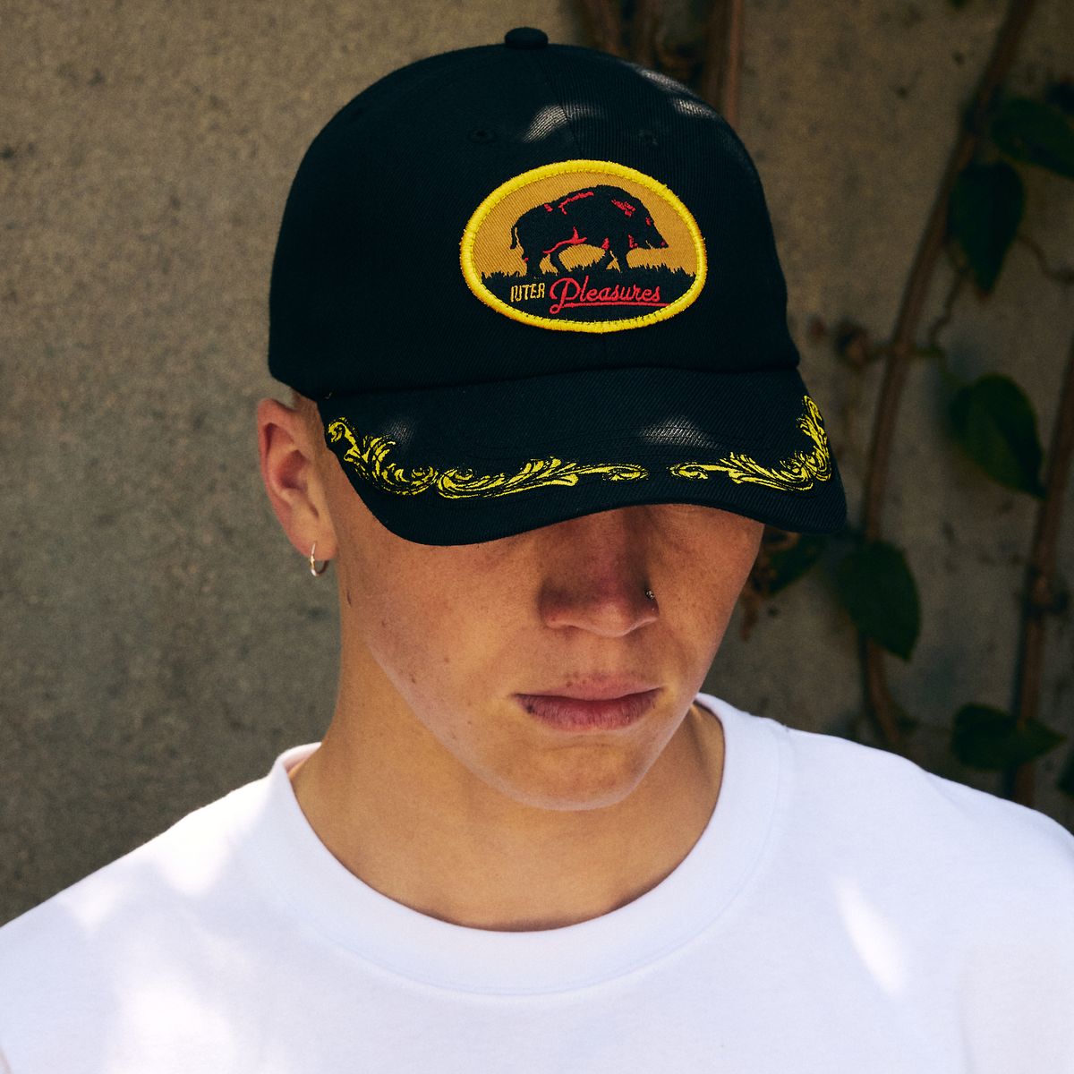 ��PLEASURES/�ץ쥸�㡼����IUTER/����������DANIELE CAP ����å� / BLACK