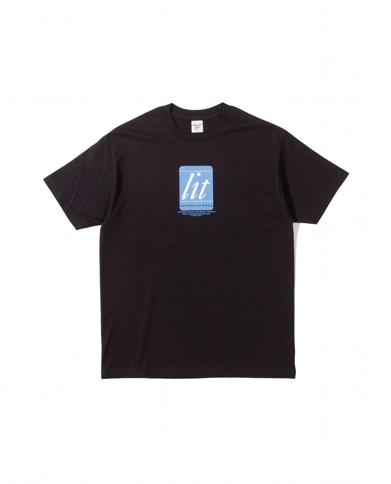 ��ACAPULCO GOLD/�����ץ륳 ������ɡ�LIT UP TEE T����� / BLACK