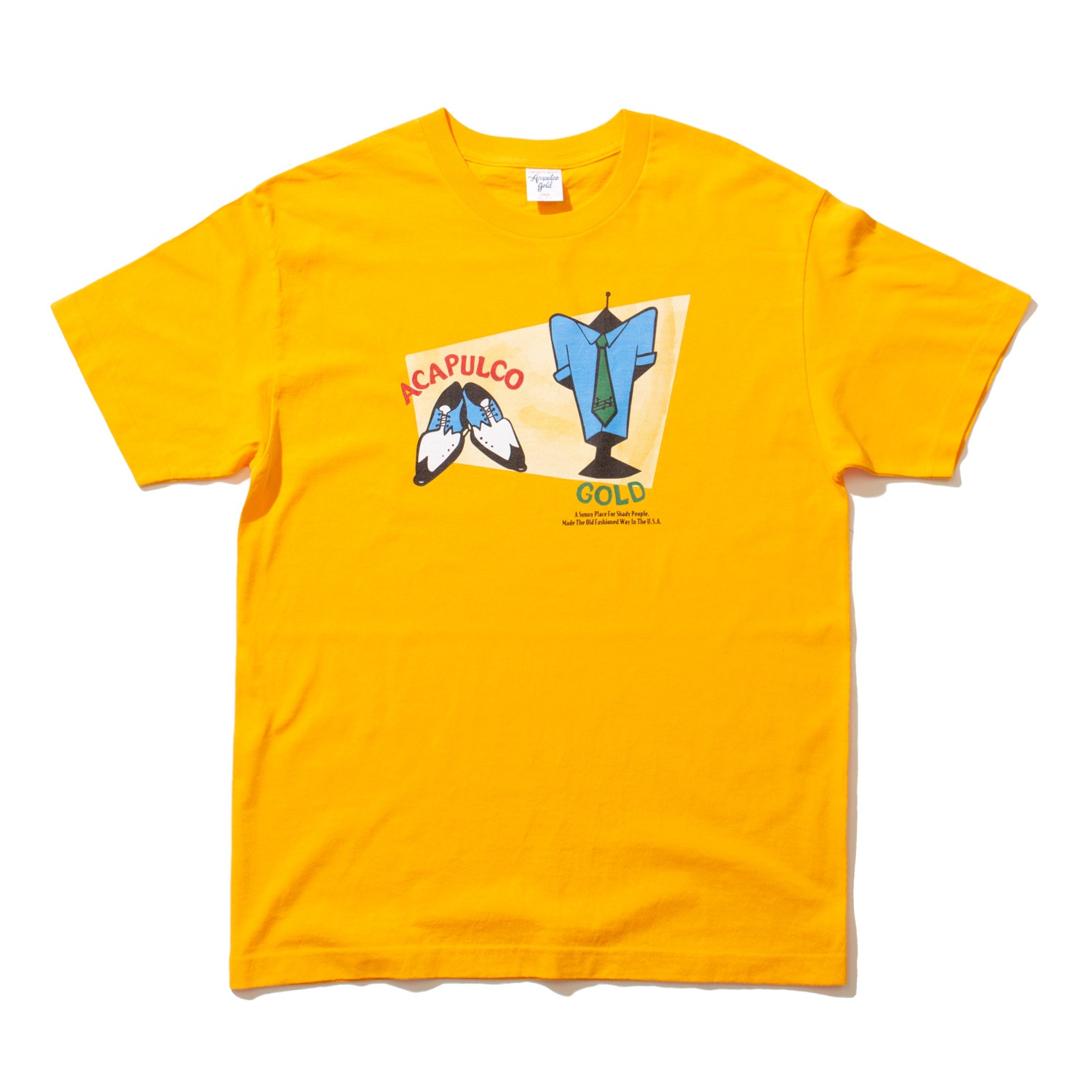 ��ACAPULCO GOLD/�����ץ륳 ������ɡ�TAILOR TEE TEE T����� / YELLOW ��������
