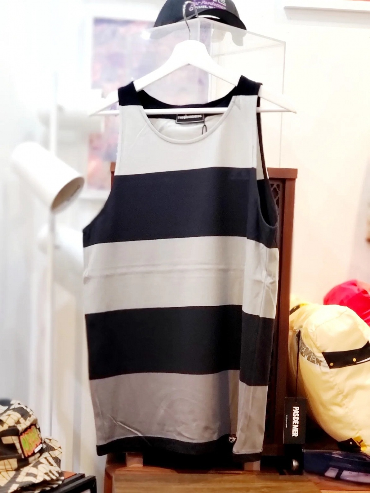 THE HUNDREDS/ϥɥåġMADDER TANK 󥯥ȥå / BLACK