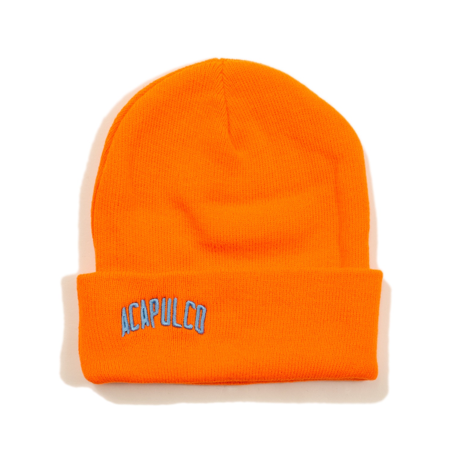 ��ACAPULCO GOLD/�����ץ륳 ������ɡ�VARSITY LOGO BEANIE �˥å�˹ / NEON ORANGE �����