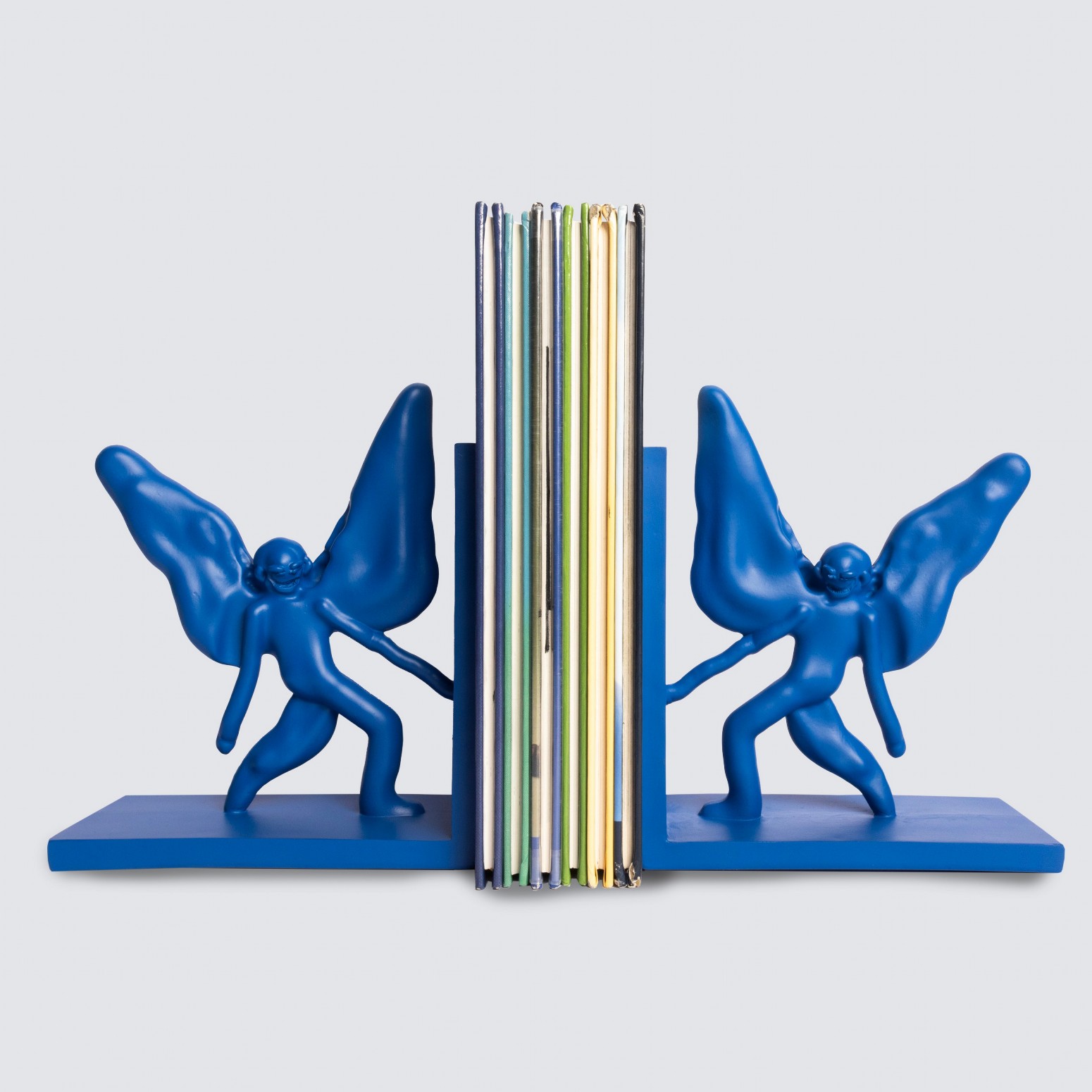 ��PLEASURES/�ץ쥸�㡼����AUSTIN LEE��ANGEL BOOKENDS (SET) �֥å������ / BLUE
