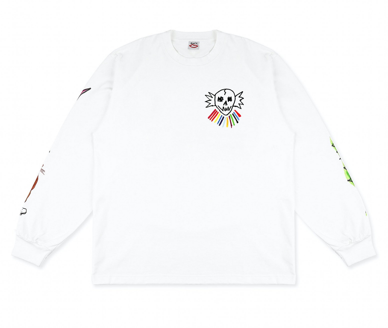 SEX SKATEBOARDS/åȥܡɡKIO ĹµT / WHITE