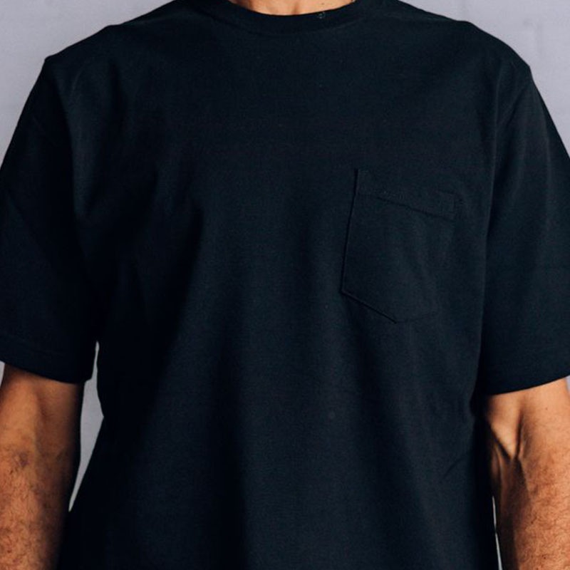 ��RAISED BY WOLVES/�쥤���ɥХ�����֥���POCKET TEES  T����� / BLACK