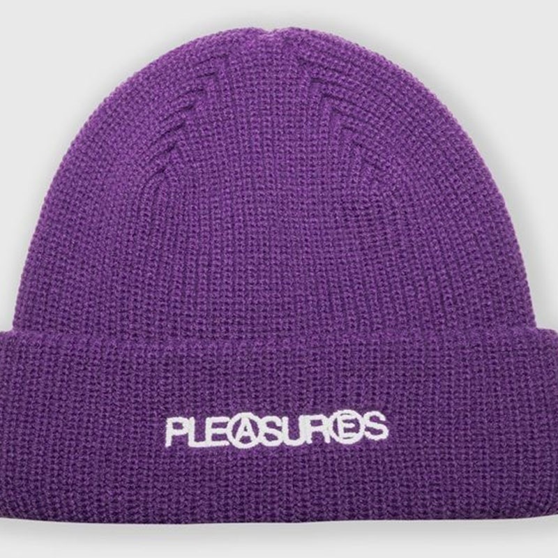 ��PLEASURES/�ץ쥸�㡼����ZINE BEANIE �˥å�˹ / EGGPLANT