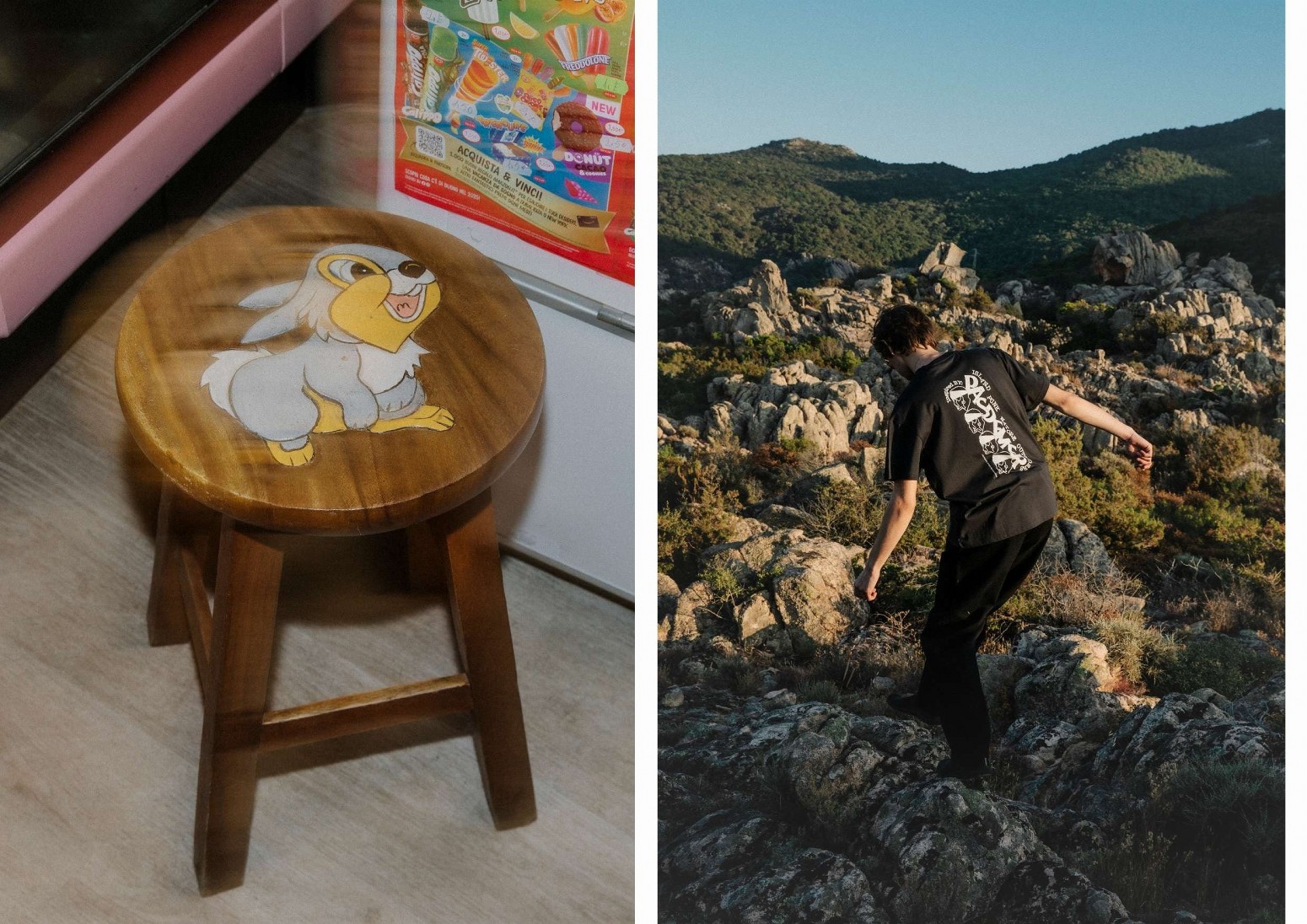 ��PAS DE MER/�ѥɥ����CATERPILLAR PANTS �ǥ˥�ѥ�� / BLACK