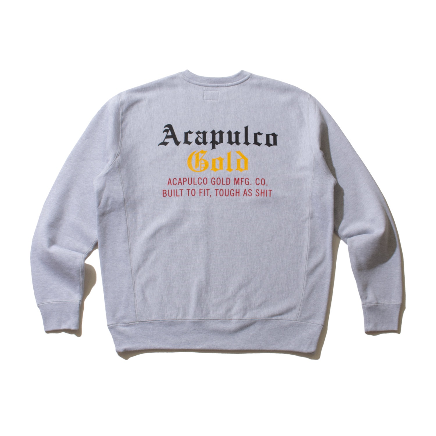 ��ACAPULCO GOLD/�����ץ륳 ������ɡ�BROOKNAM CREWNECK SWEATSHIRT ���롼�ͥå��������å� / HEATHER GREY ���졼