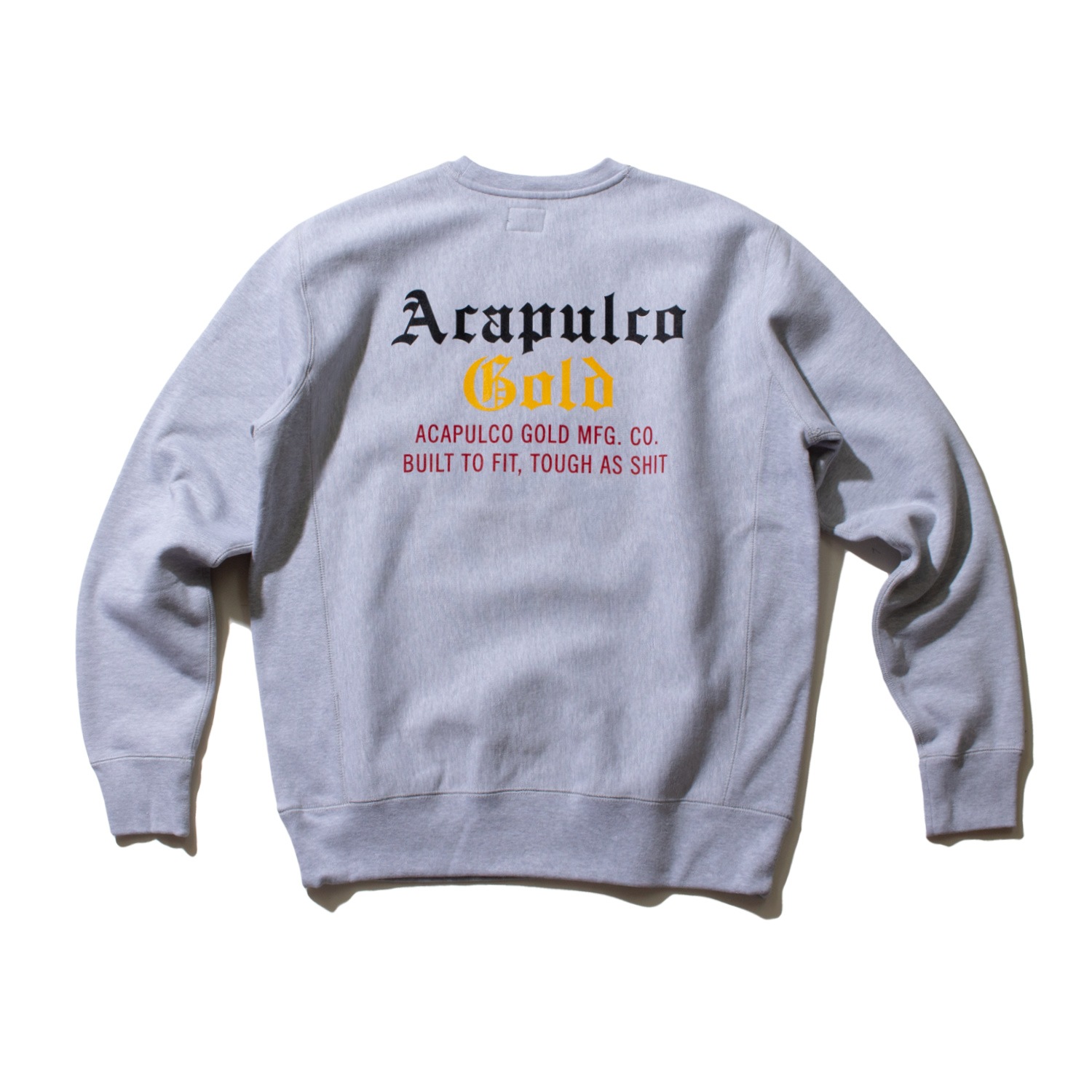 ��ACAPULCO GOLD/�����ץ륳 ������ɡ�BROOKNAM CREWNECK SWEATSHIRT ���롼�ͥå��������å� / HEATHER GREY ���졼