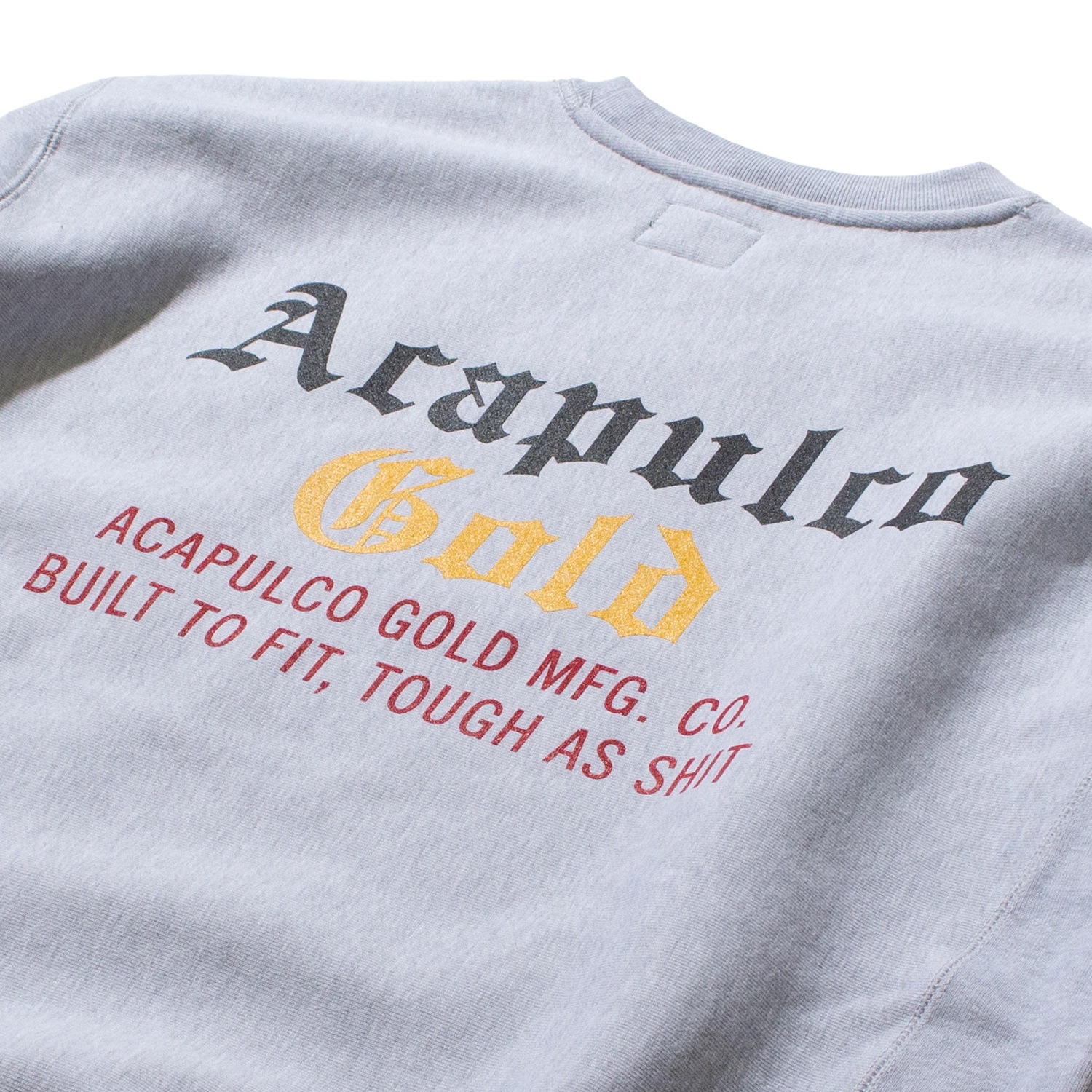 ��ACAPULCO GOLD/�����ץ륳 ������ɡ�BROOKNAM CREWNECK SWEATSHIRT ���롼�ͥå��������å� / HEATHER GREY ���졼