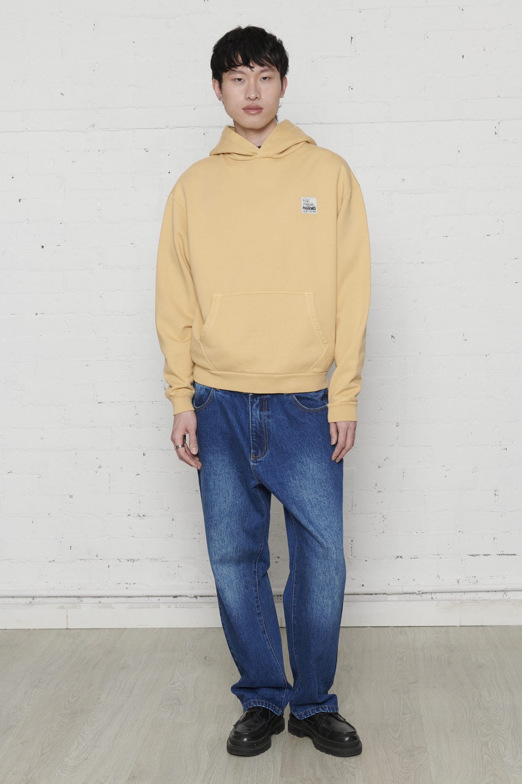 PAS DE MER/ѥɥLOGO HOODY ѡ / CREAM