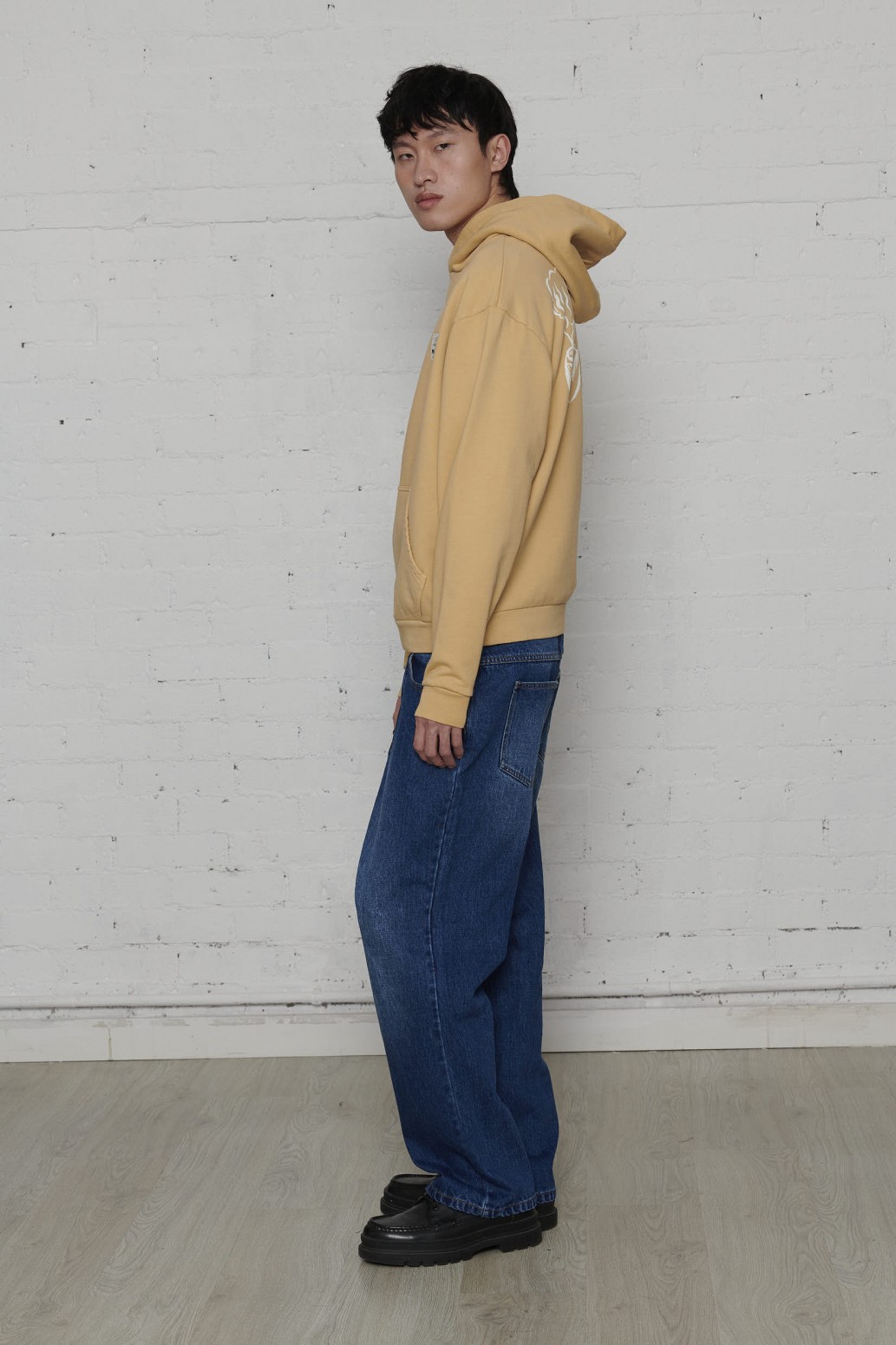 PAS DE MER/ѥɥLOGO HOODY ѡ / CREAM