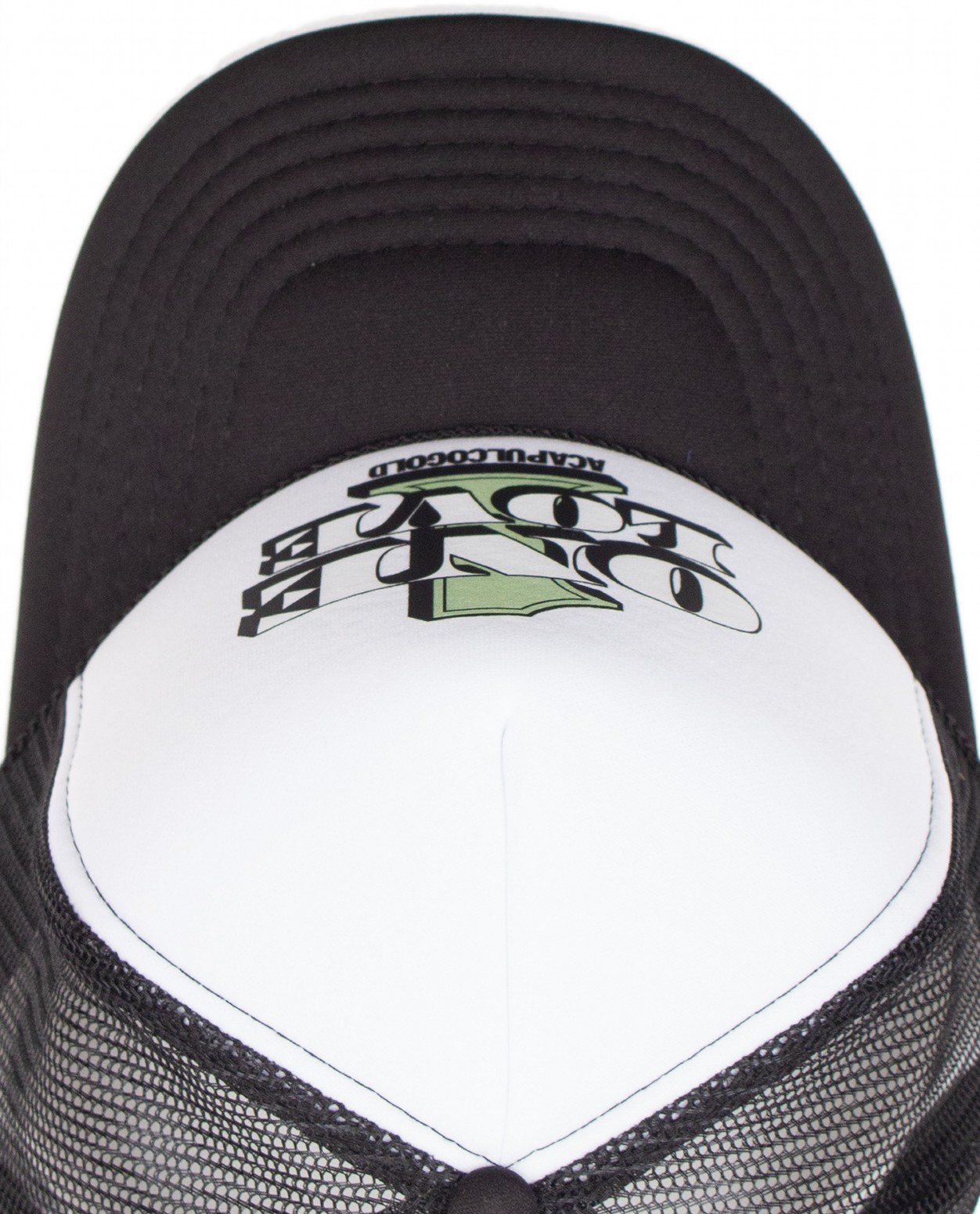 ��ACAPULCO GOLD/�����ץ륳 ������ɡ�ONE LOVE TRUCKER CAP ����å� / BLACK/WHITE