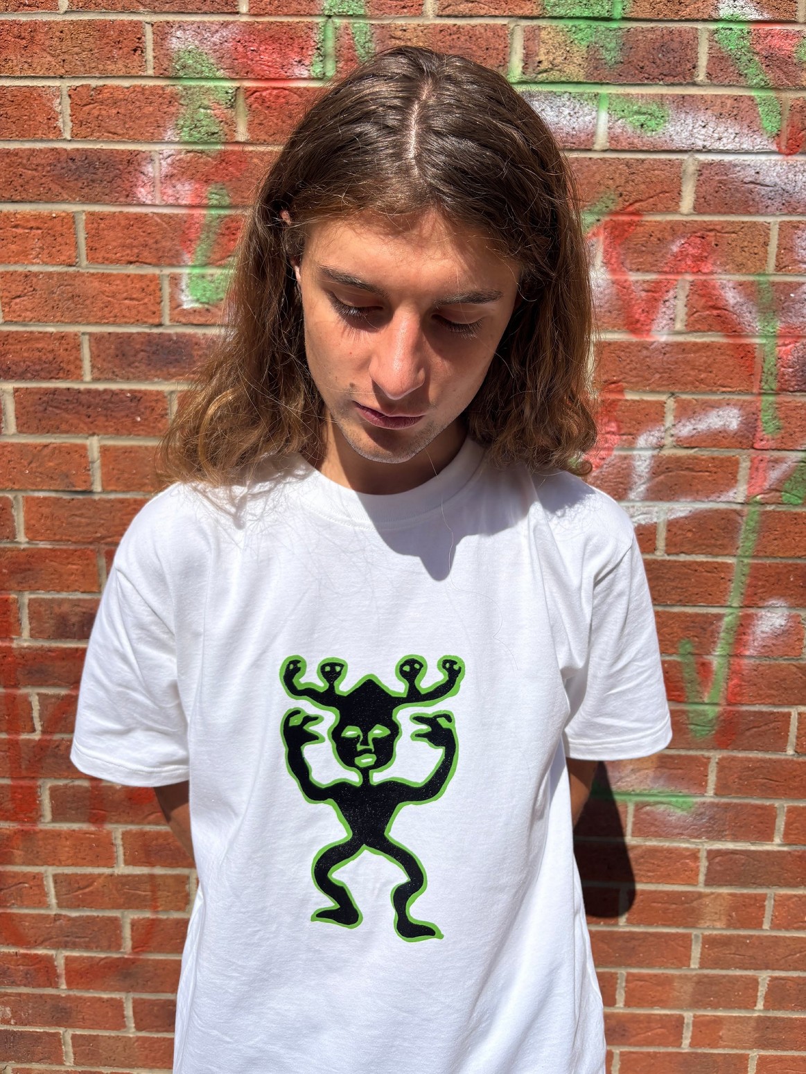 ��SEX SKATEBOARDS/���å����������ȥܡ��ɡ�HEADS GUY TSHIRT T����� / WHITE