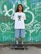 ��SEX SKATEBOARDS/���å����������ȥܡ��ɡ�HEADS GUY TSHIRT T����� / WHITE